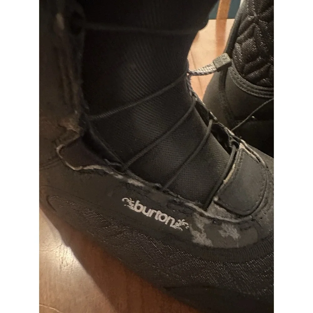 Burton Emerald Imprint2 Black Women's Snowboard Boots Size 7‎